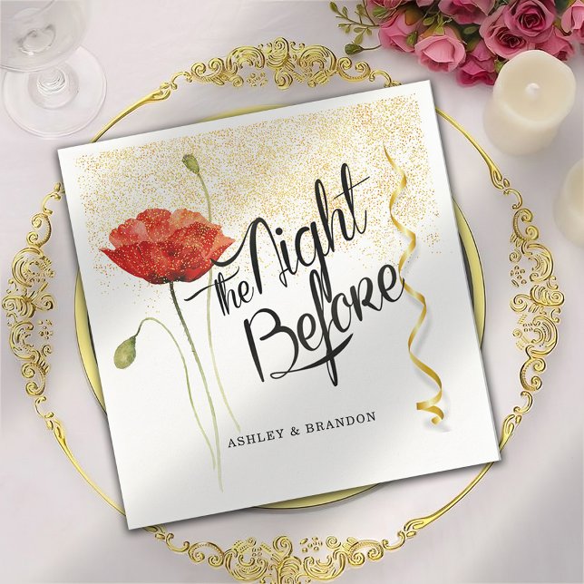 Guardanapos Elegantes Mínimos para a Véspera da Re (Criador carregado)