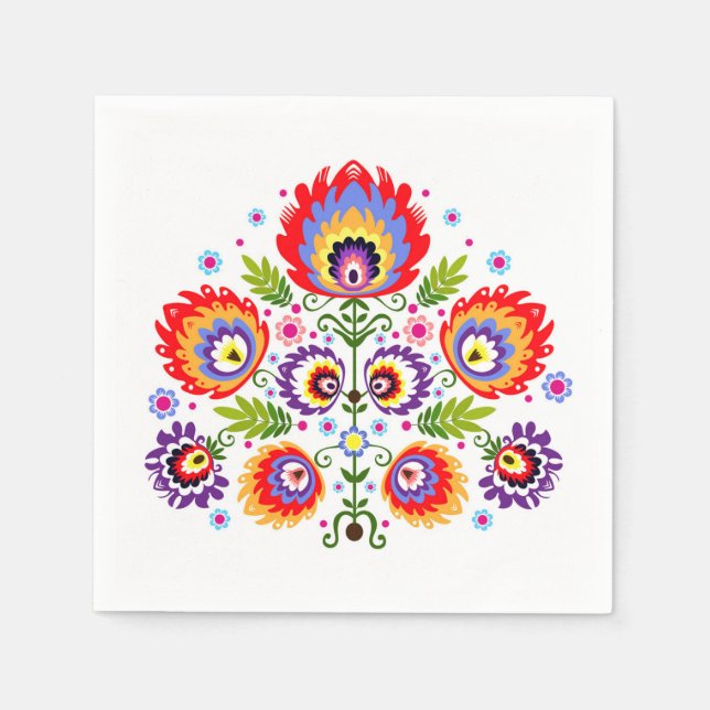 Guardanapos folclóricos (Frente)