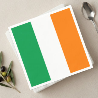 Guardanapos Irlanda, Bandeira Irlandesa festa / fã