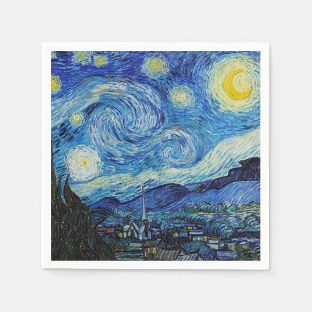 Guardanapos Noite Estrelada (Frente)