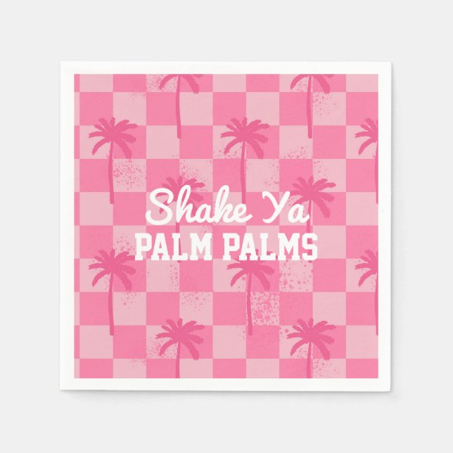 Guardanapos Palm Springs Party Shake Ya Palm Palm (Frente)
