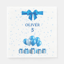 Guardanapos para Almoço de Aniversário de Meninos 