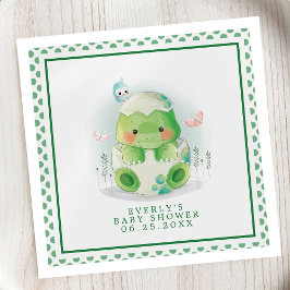 Guardanapos para Chá de Bebê Aquarela de Ovo de Di