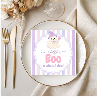 Guardanapos para Chá de Bebê Fantasma Pastel A Lit