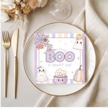 Guardanapos para Chá de Bebê Fantasma Pastel A Lit