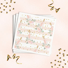 Guardanapos para Chá de Noiva com Vinho Rosé