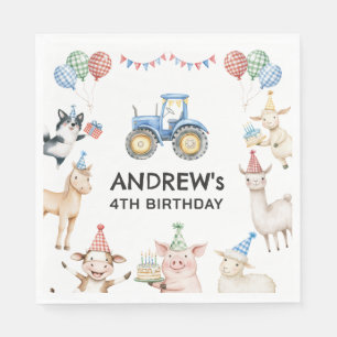 Guardanapos para Festa de Aniversário Infantil com