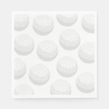 Guardanapos para Festa de Golfe