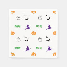 Guardanapos para Festa de Halloween da Tripulação