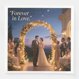 Guardanapos para Jantar de Chá de Noiva