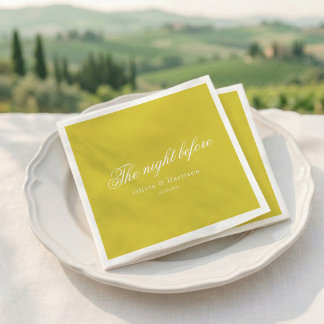 Guardanapos para Jantar de Ensaios de Casamento co