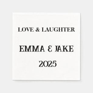 Guardanapos Personalizados Amor & Riso – Decoração