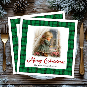 Guardanapos Personalizados Cena Clássica de Natal