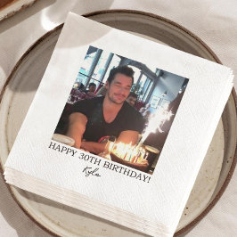 Guardanapos Personalizados com Foto e Texto - Pers