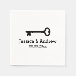 Guardanapos personalizados da festa do monograma c