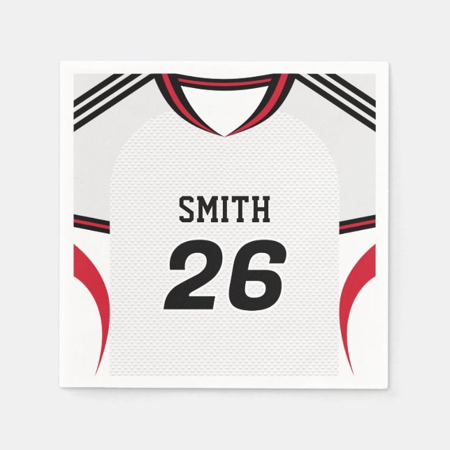 Guardanapos Personalizados da Seleção Inglesa de F (Frente)