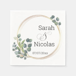 Guardanapos personalizados minimalistas