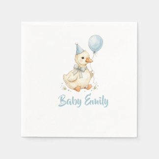 Guardanapos Personalizados para Chá de Bebê de um