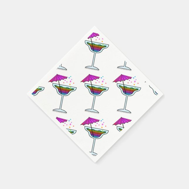 GUARDANAPOS PERSONALIZADOS PARA COQUETÉIS - DESIGN (Canto)