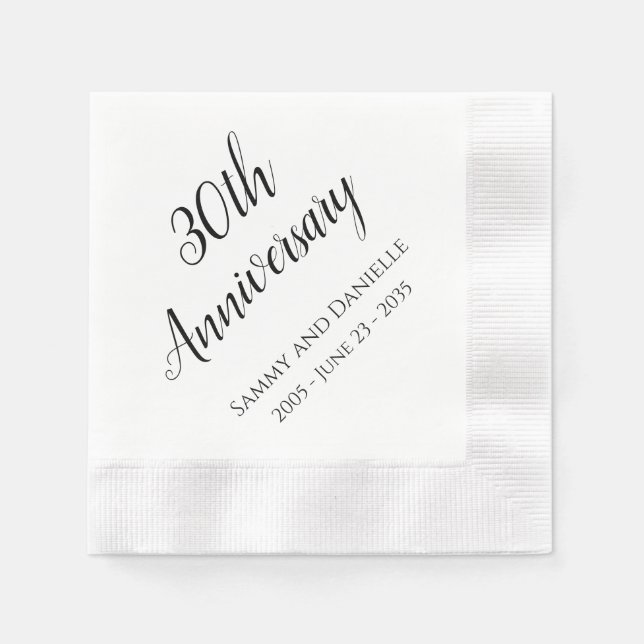 Guardanapos Personalizados para Festa de Aniversár (Frente)