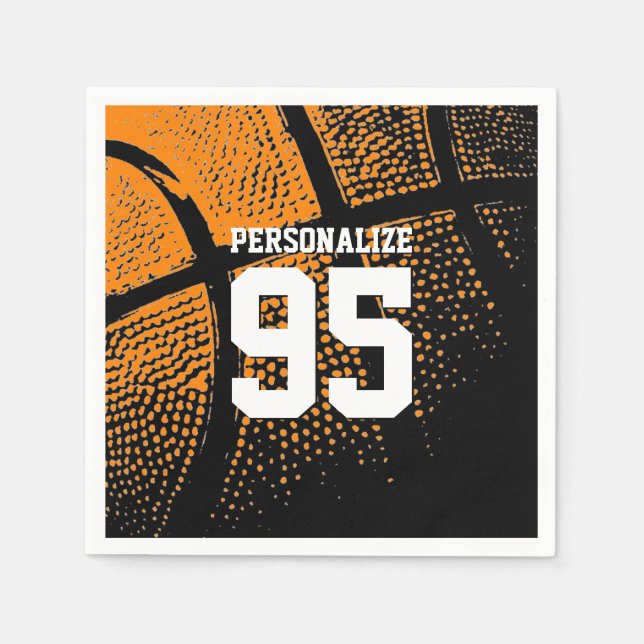 Guardanapos personalizados para festa de aniversár (Frente)