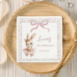 Guardanapos Personalizados para Festa de Um Ano do