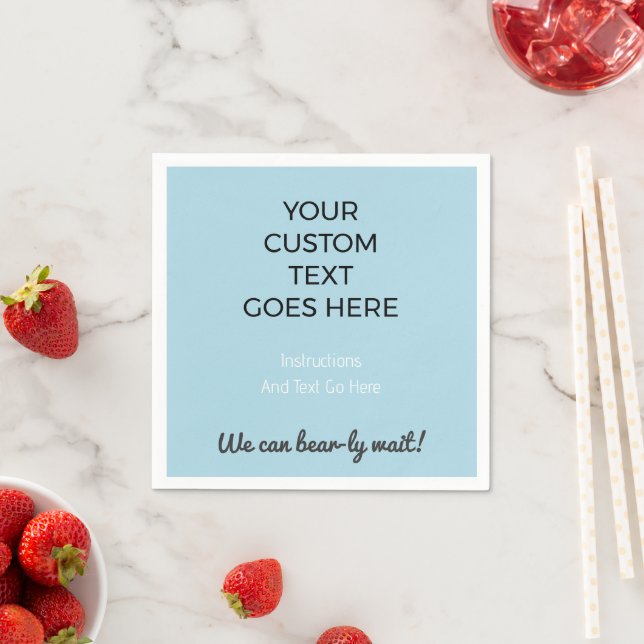 Guardanapos Personalizados para Festa Personalizad (Insitu)