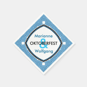 Guardanapos pessoais do Oktoberfest