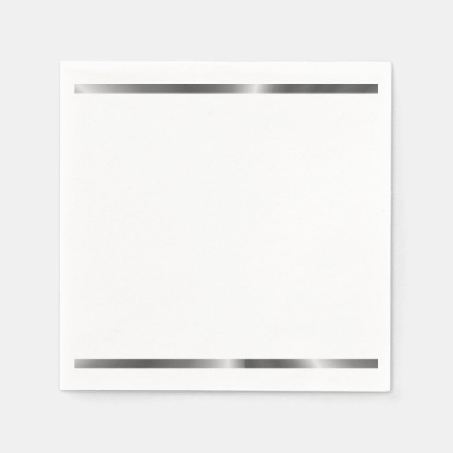 Guardanapos rasgados de prata (Frente)