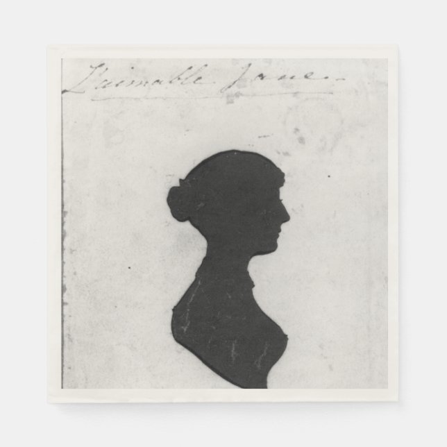 Guardanapos Silhueta Jane Austen (Frente)