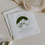 Guardanapos Tema Festa de Solteira Acampamento<br><div class="desc">Este é um modelo de coquetel para festa de solteira com tema de acampamento totalmente editável. Edite TODAS as palavras, fontes e a maioria* das cores (as cores dos elementos de aquarela não podem ser editadas). Para acessar todas as ferramentas de design, selecione "editar usando a ferramenta de design". Se...</div>