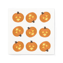 Guardanapos temáticos Feliz Halloween