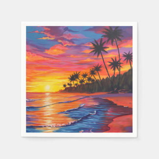 Guardanapos Tropical Sunset
