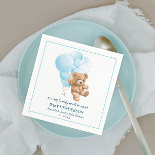 Guardanapos Urso Azul Mal Pode Esperar