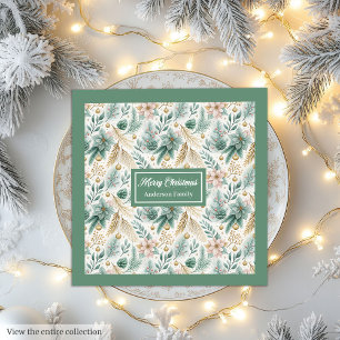 Guardanapos Verde Pastel Personalizados Decoração