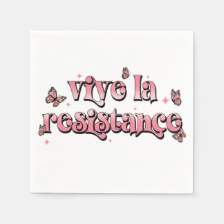 Guardanapos Vive la Resistance