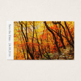 Guardar a data de outono/Cartões do Casamento outo