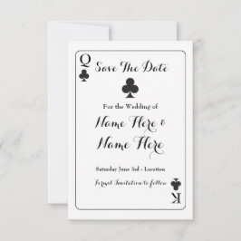 Guardar A Data Do Convite de casamento De Espadas 