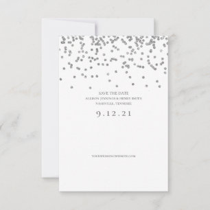 Guardar a Ficha de Confetti Glitter Silver de Casa