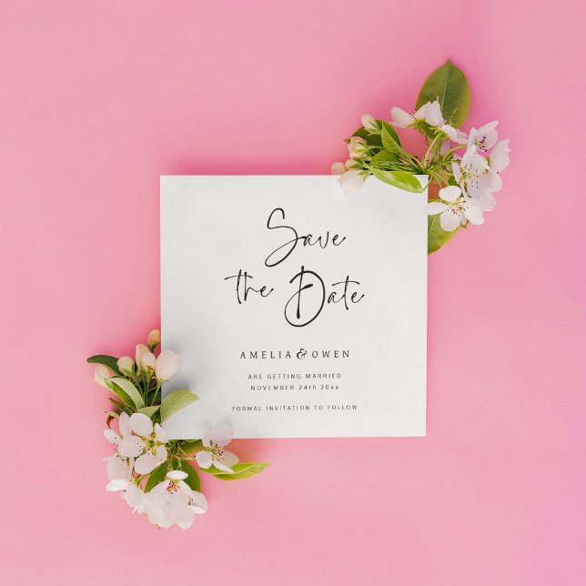 Guardar a Modelo de Anúncio de Data (Save the Date Announcement Template)