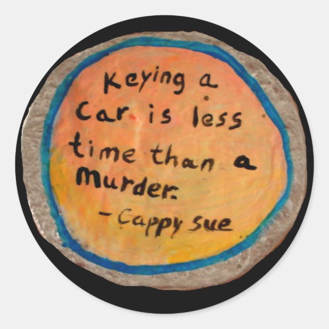 Guardar carros e autocolantes de assassinato (Frente)