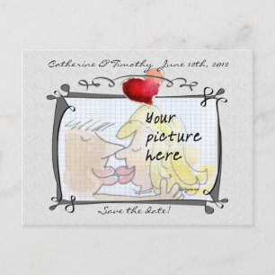 Guardar Cartões de Foto Personalizados de Casament