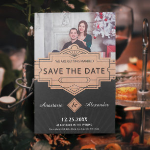 Guardar O Cartão Personalizado De Casamento De Fot
