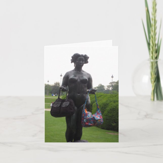 Guardare minhas bolsas satisfazem? Cartão do (Frente)