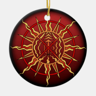 Guardas das Primeiras Nações do Ornamento de Arte