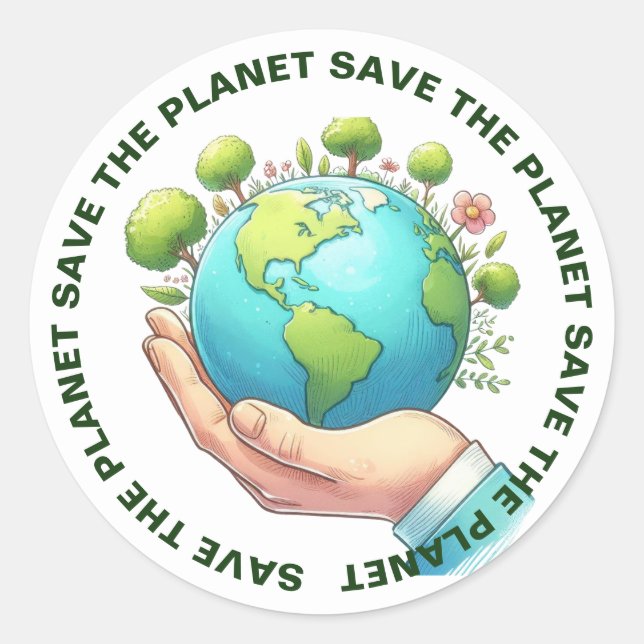Guarde os adesivos planetários (Frente)