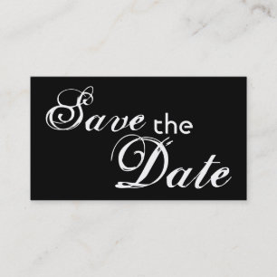 Guarde os cartões de casamento personalizados pret