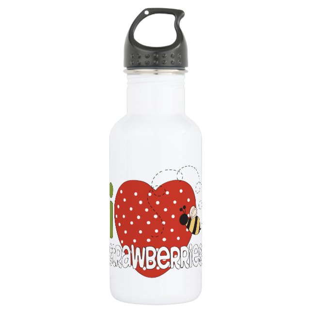 Guarde ou design o seu - Garrafa de água (18 oz) (Frente)