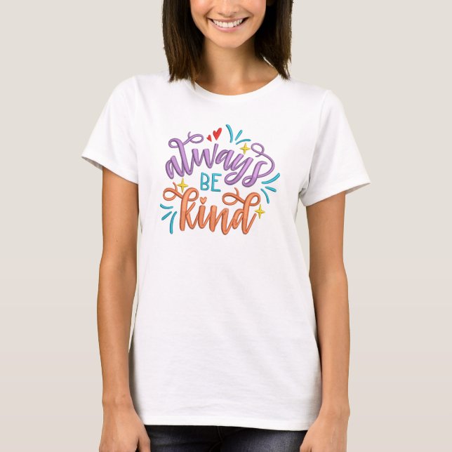 Guarde ou design seu - Camisa básica feminina (Frente)