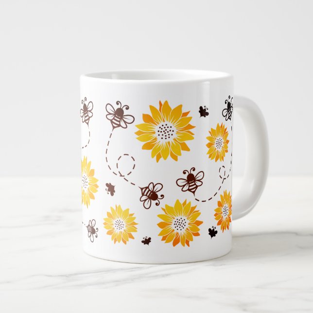 Guarde ou design sua própria caneca gigante de caf (Frente Esquerda)